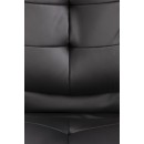 Кресло компьютерное HALMAR PRESTON черный/серебристый